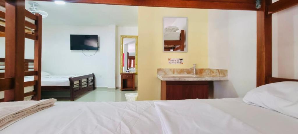 Hostel Green Light Taganga Extérieur photo