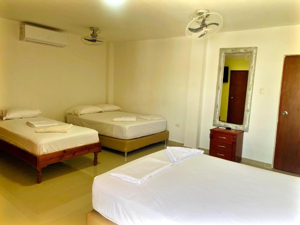 Hostel Green Light Taganga Extérieur photo