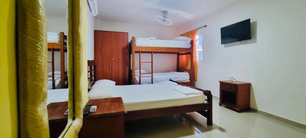 Hostel Green Light Taganga Extérieur photo